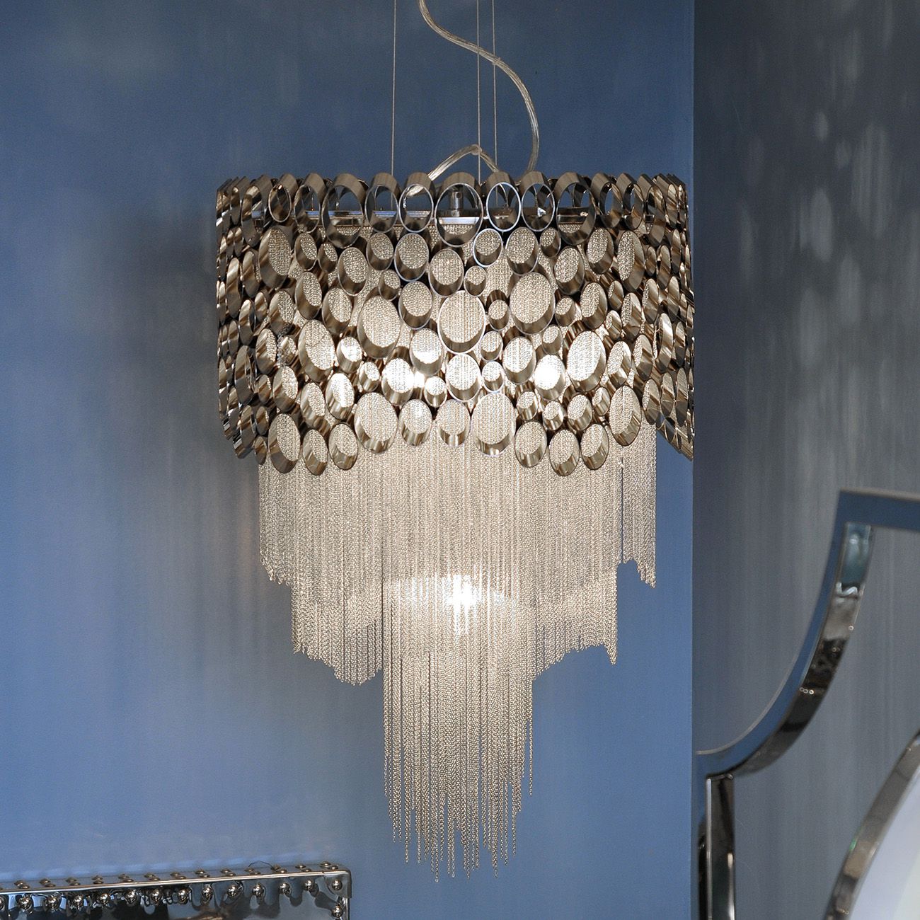 Venus Nickel Chandelier E27 40W 5