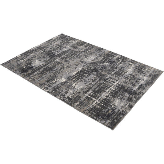 Caprice Grey Viscose Rug 160x230cm