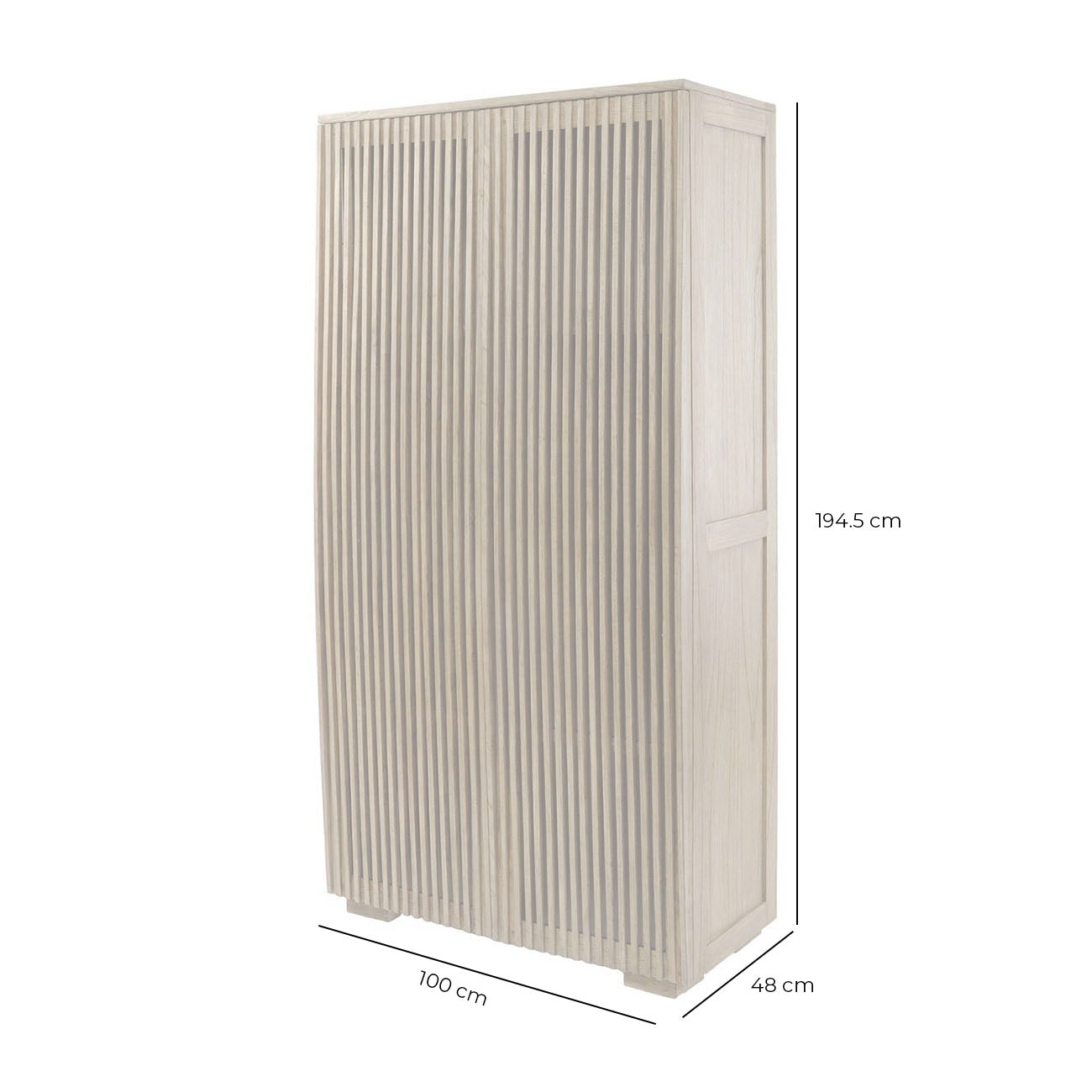 Beaulieu Mindi Wood 2 Door Cabinet