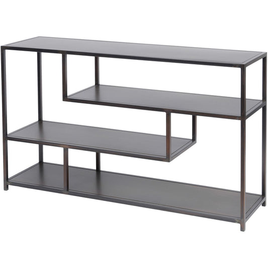 Fitzroy Bronze Metal Modular Shelving Unit Small