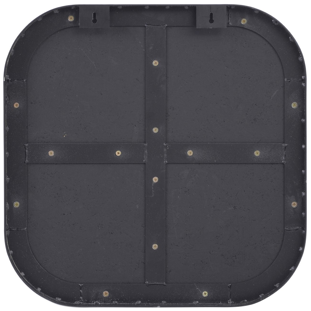 Chancery Square Black Frame Mirror Large