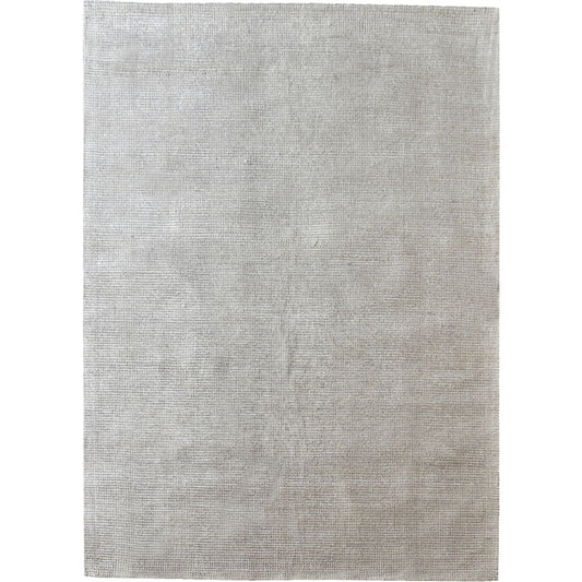 Lizban Hand Woven Pit Loom Grey 160x230cm Viscose Rug