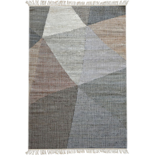 Mazee Hand Woven Pit Loom Natural 160x230cm Hemp Rug