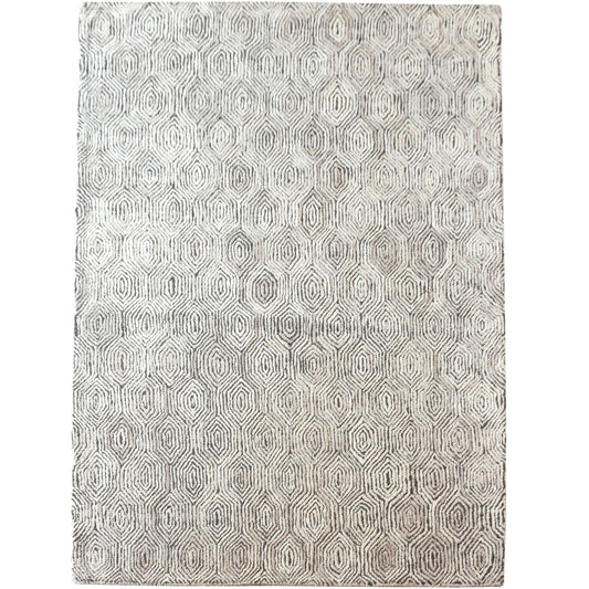 Durham Hand Tufted Sand Pattern 160x230cm Wool Rug