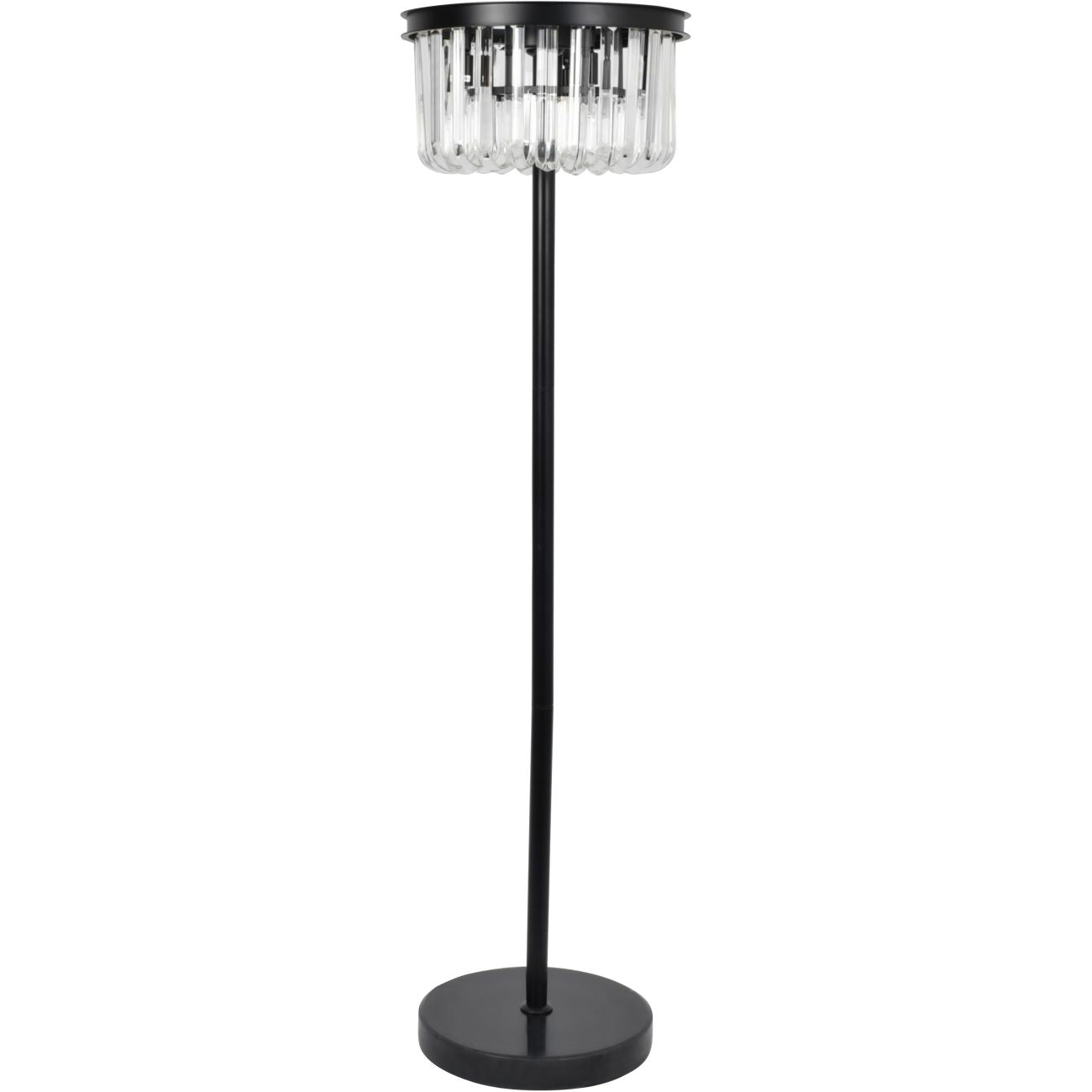 Cowdray Glass Droplet Circular Floor Lamp G9 20W