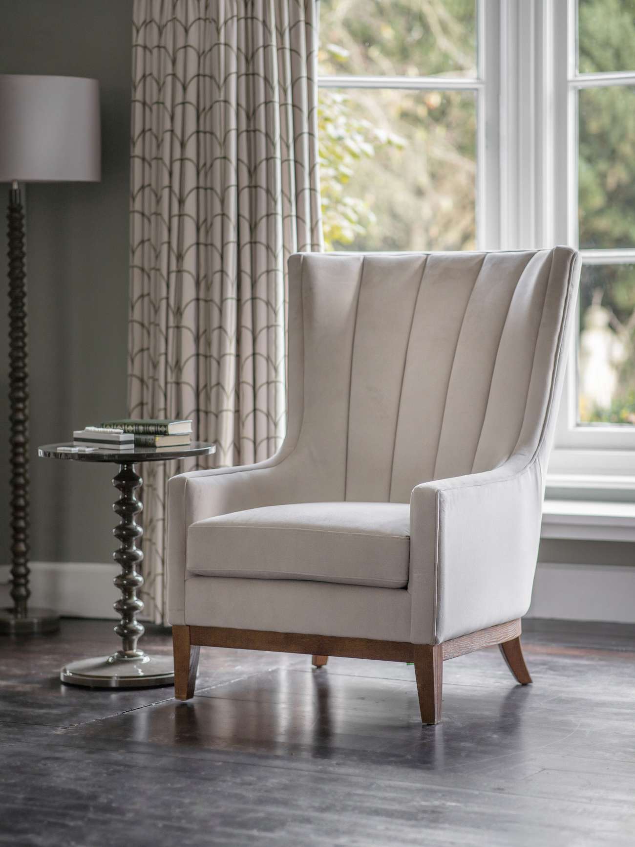 Rothbury Taupe Upholstered Occasional Chair