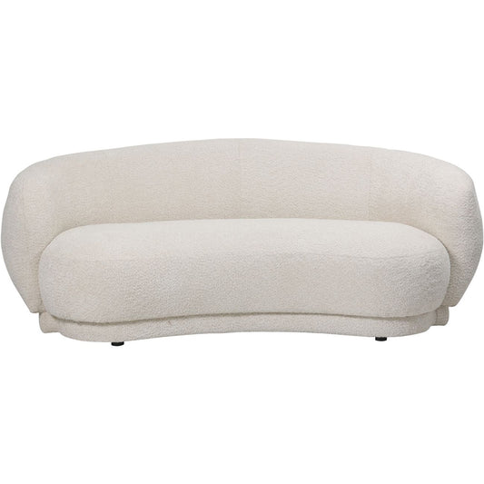 Waverley Curved Mini Sofa Cream