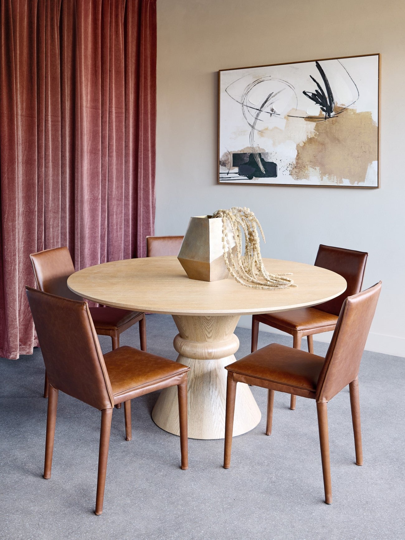 Barnes Leather Dining Chair