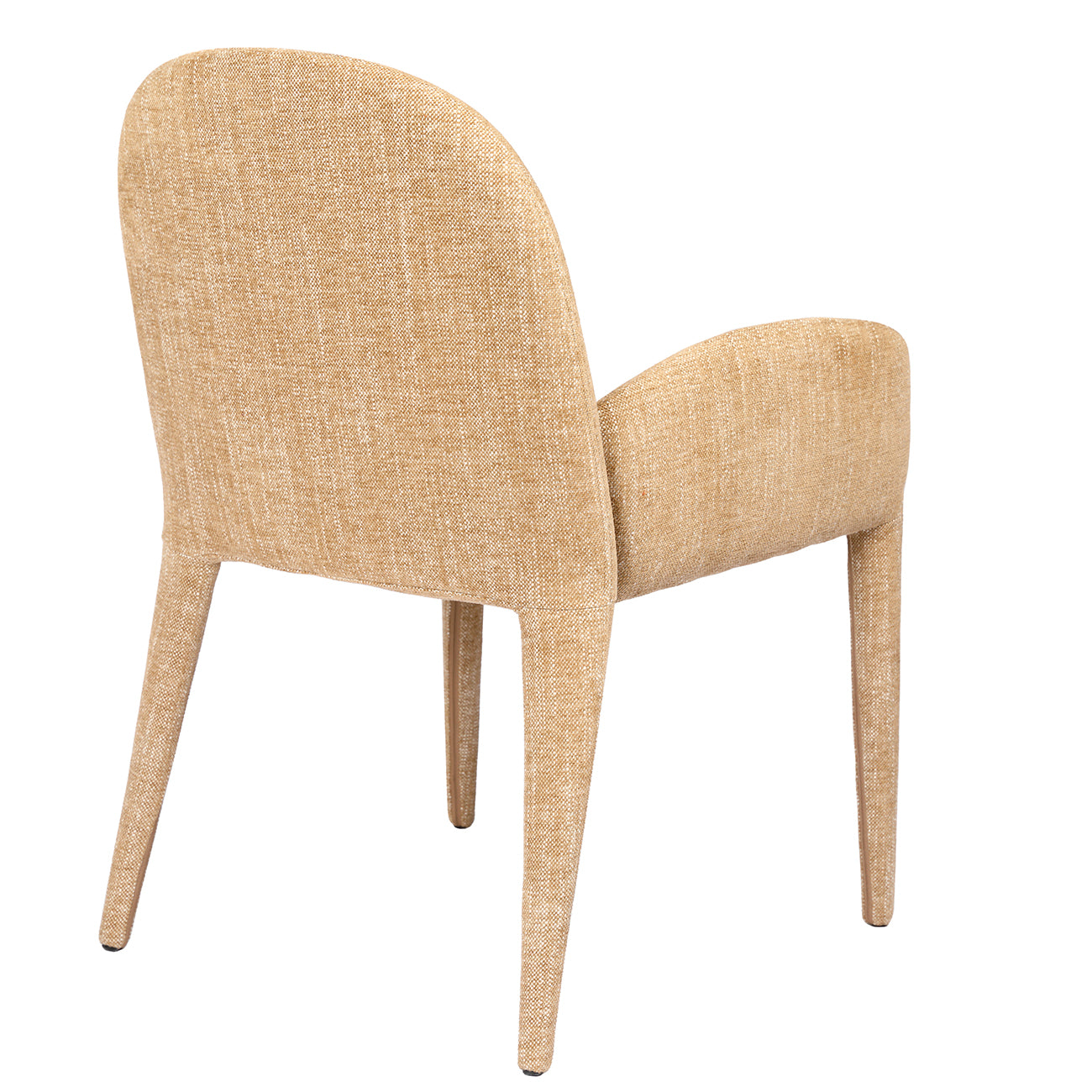 Eska Carver Upholstered Dining Chair Wheat