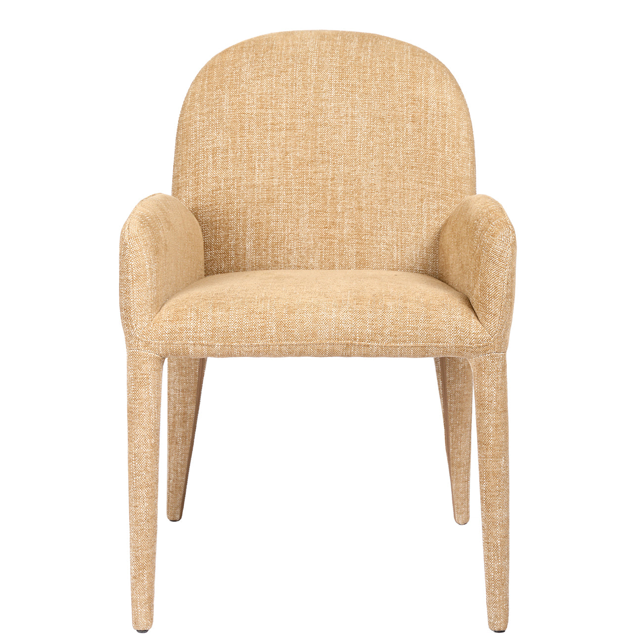 Eska Carver Upholstered Dining Chair Wheat