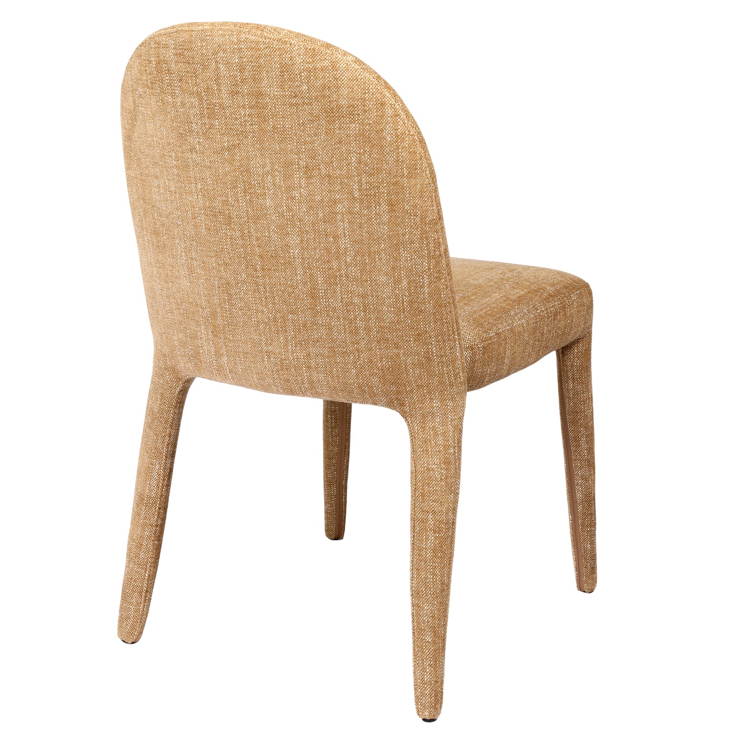 Pair of Eska Upholstered Dining Chairs in Wheat