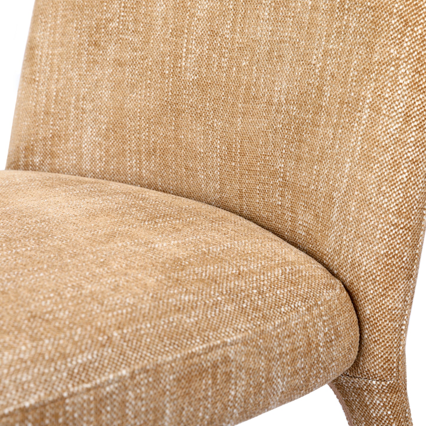 Pair of Eska Upholstered Dining Chairs in Wheat