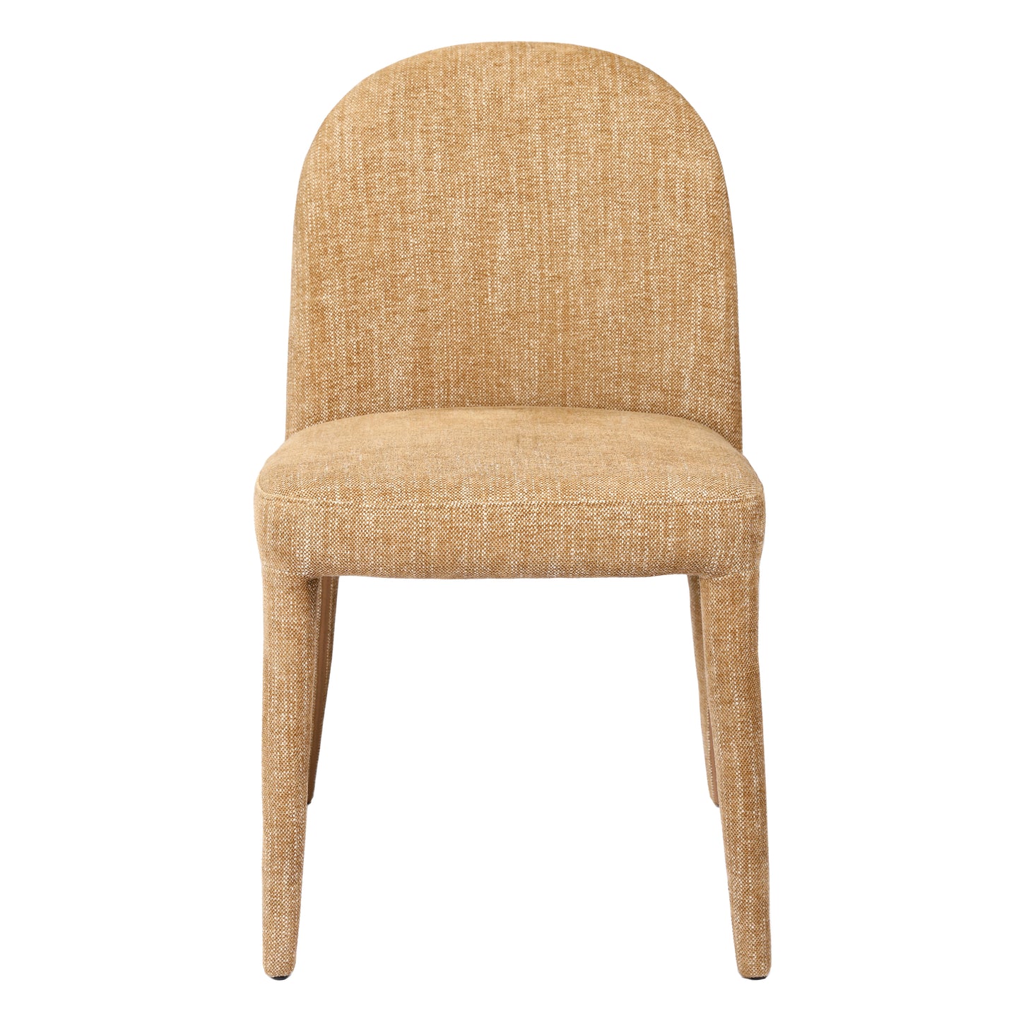 Pair of Eska Upholstered Dining Chairs in Wheat