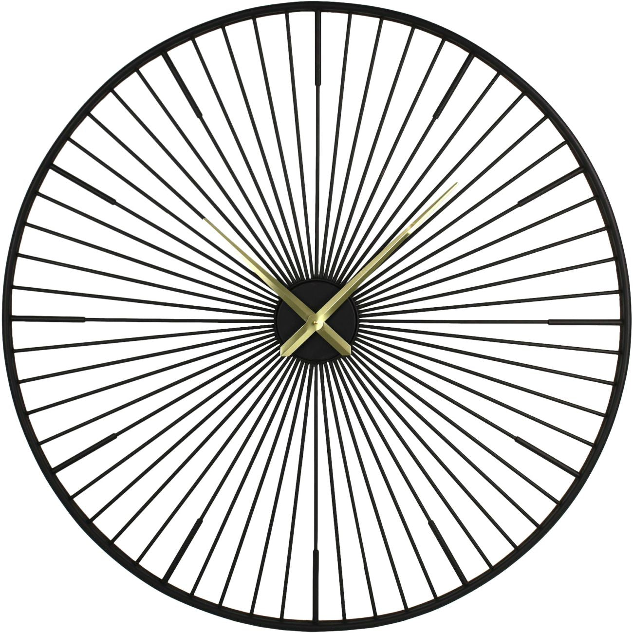 Turbine Metal Wall Clock