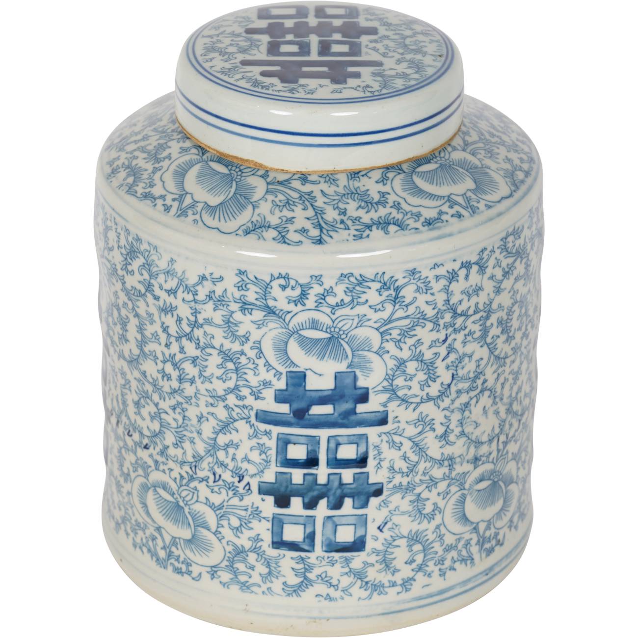 Blue and White Porcelain Jar