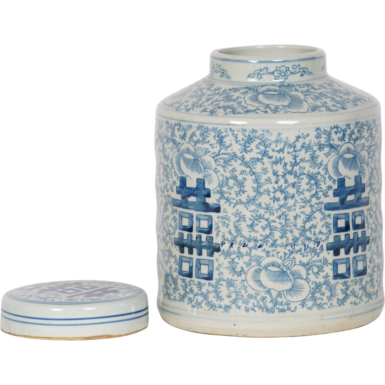 Blue and White Porcelain Jar