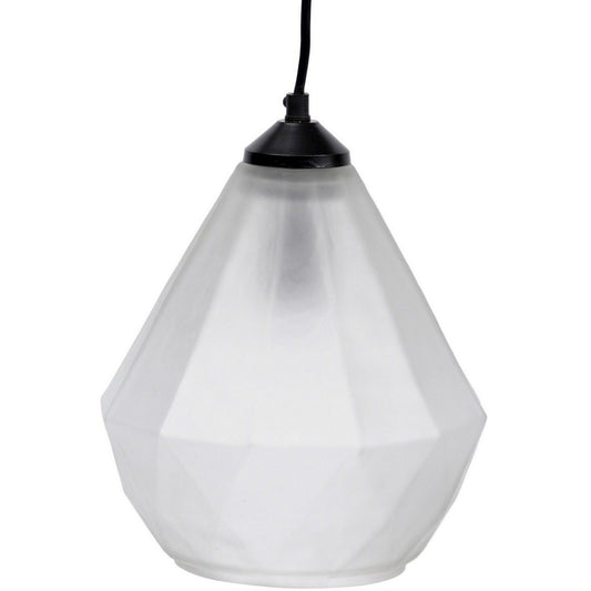 Platonic Frosted Glass Pendant – E27 40W