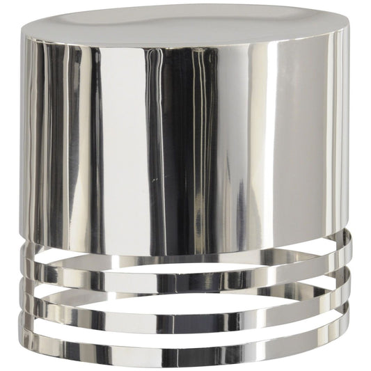 Destino Duo Silver Oval Shade Wall Sconce