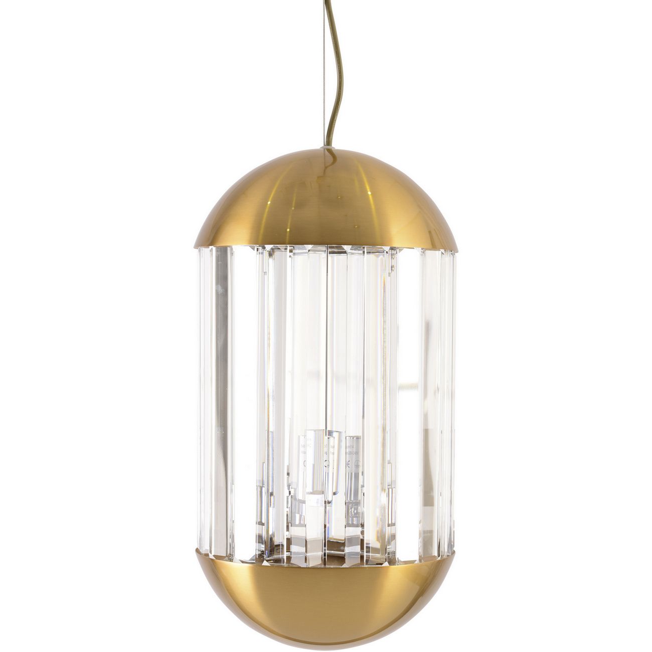 Neptune Small Clear Pendant E14 40W