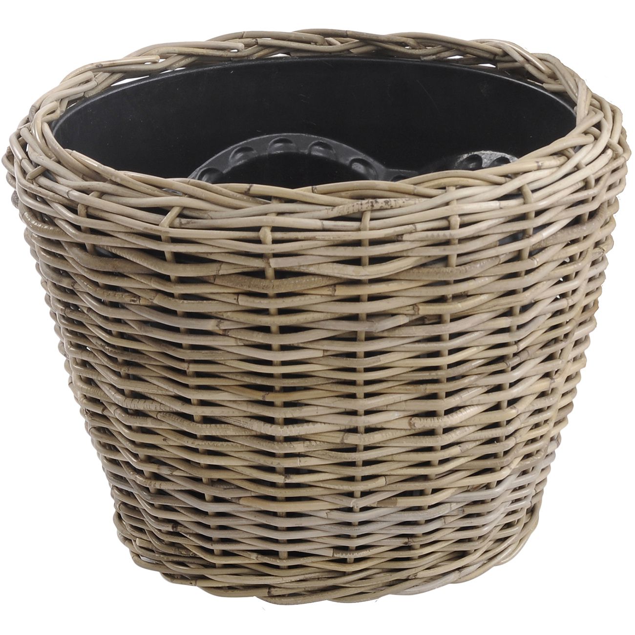 Toba Rattan Large Drypot Planter 65x50cm