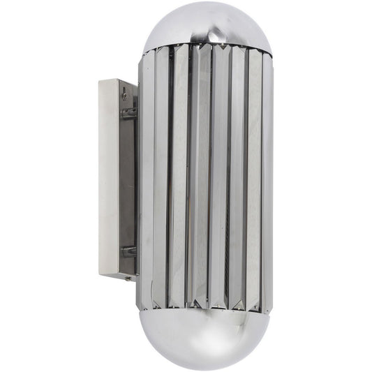 Neptune Nickel And Smoke Wall Sconce E14 40W 1