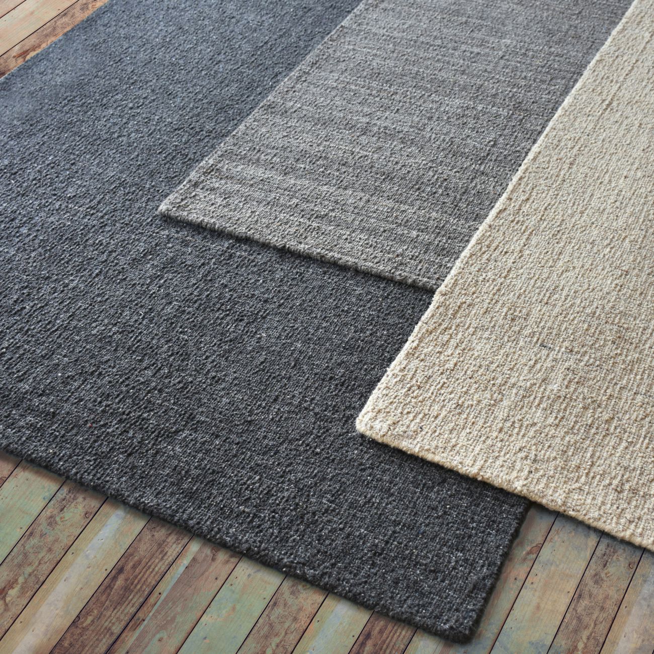 Darya Hand Woven Grey 160x230cm Wool Rug