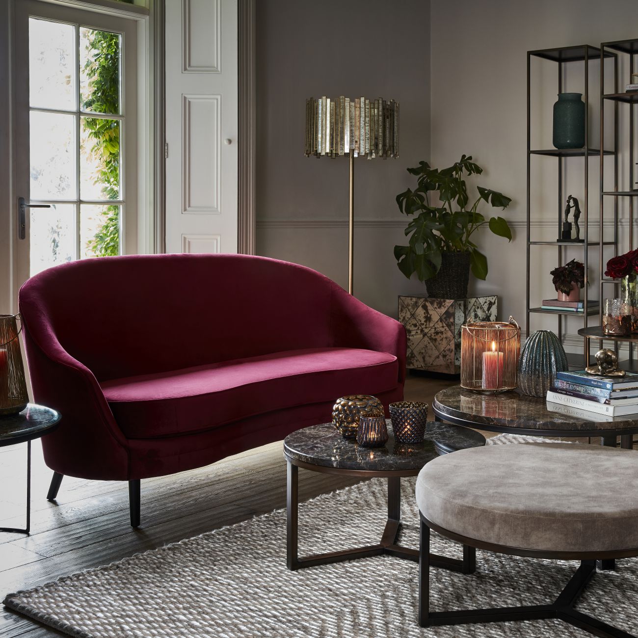 Rodos Hand Woven Pit Loom Beige & Ivory 160x230cm Denim Rug