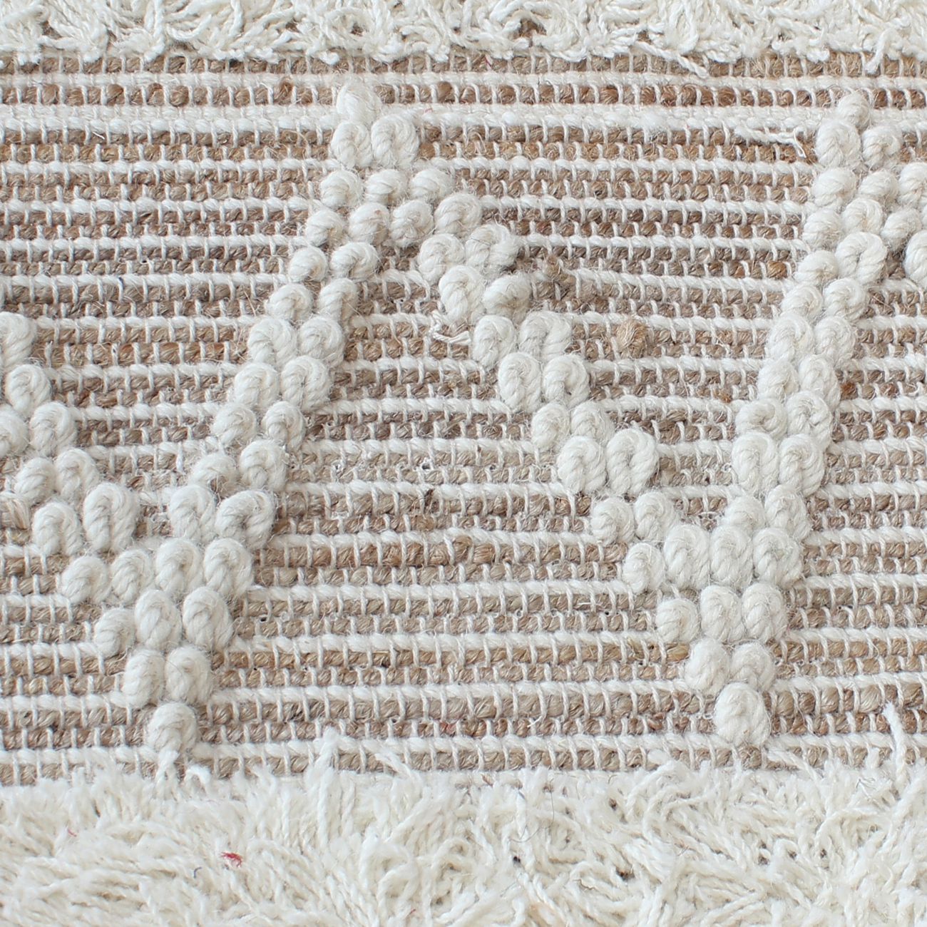 Kinna Hand Woven Pit Loom Natural 160x230cm Hemp Rug