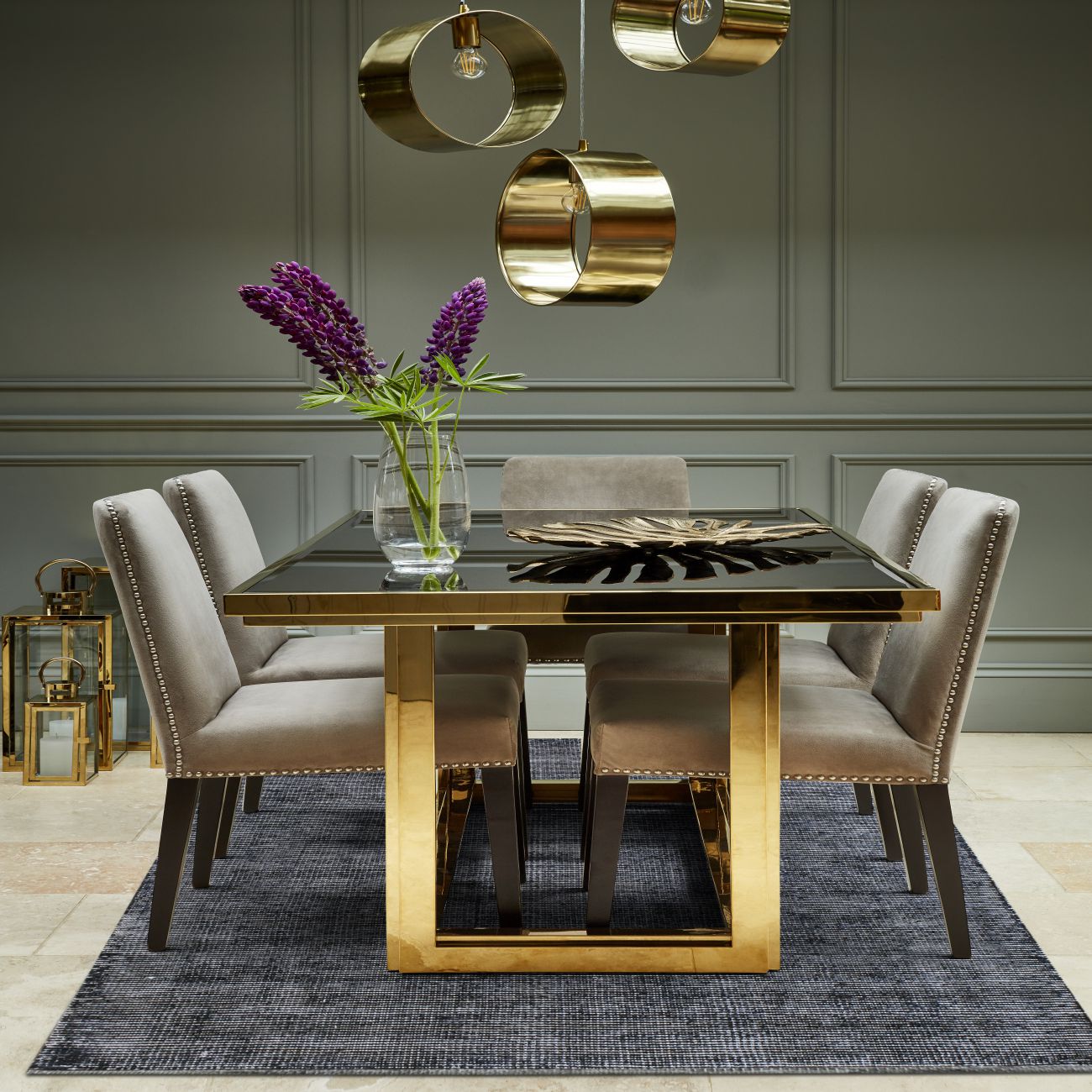 Lizban Hand Woven Pit Loom Charcoal 160x230cm Viscose Rug