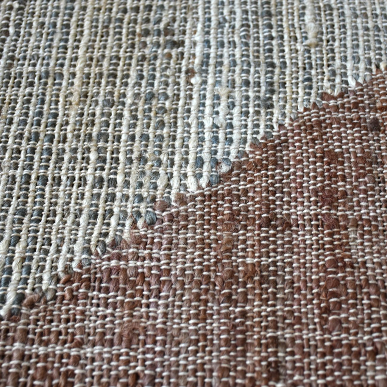 Mazee Hand Woven Pit Loom Natural 160x230cm Hemp Rug