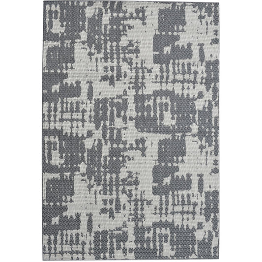Cahors Made in Turkey Beige & Grey Pattern 160x230cm Polypropylene Rug