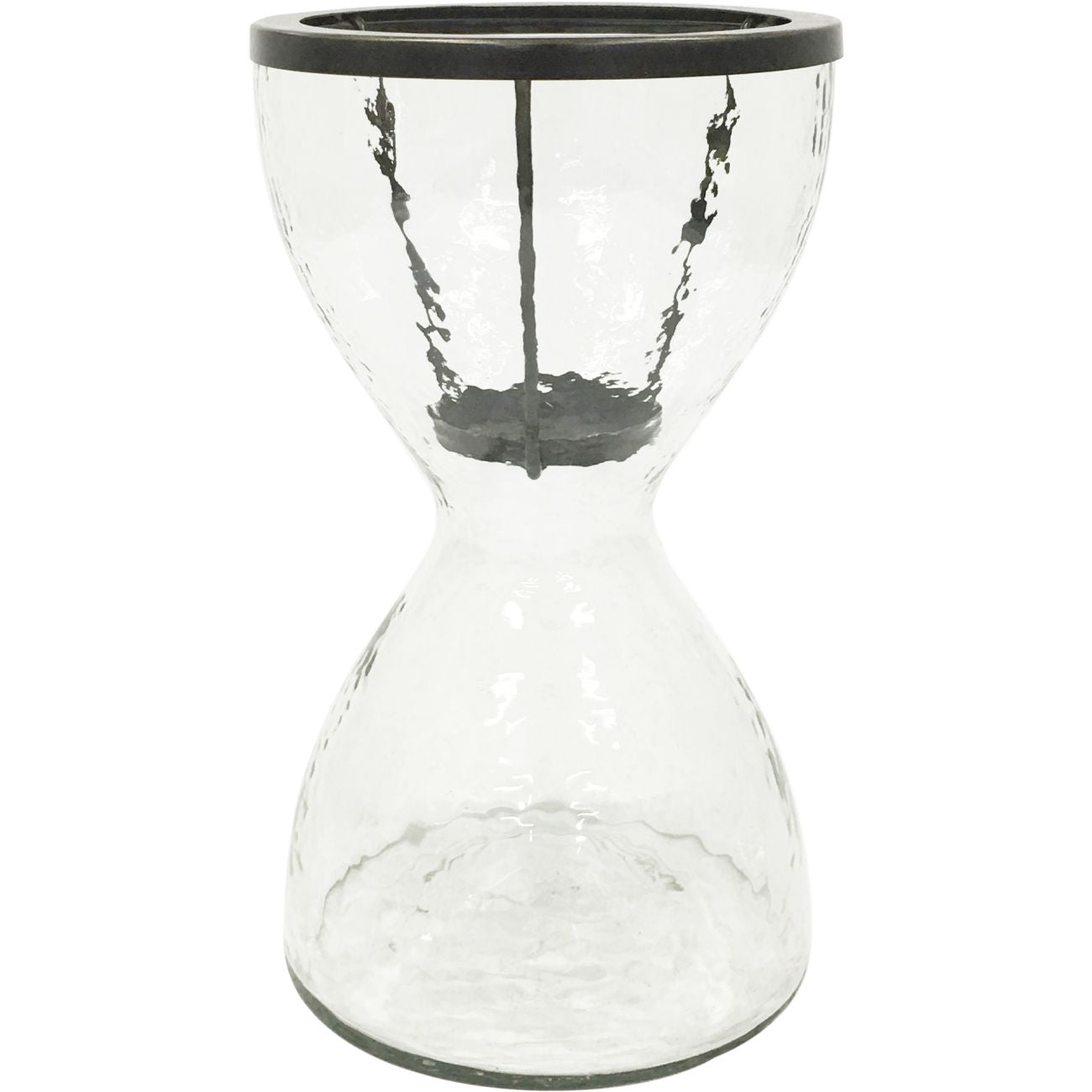 Nautica Hourglass Hurricane Vase