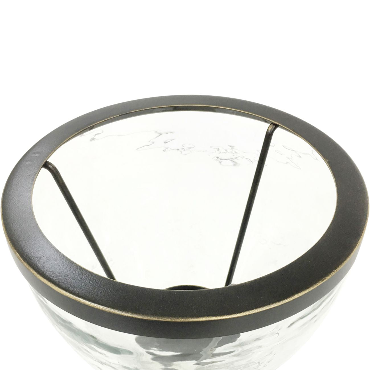 Nautica Hourglass Hurricane Vase