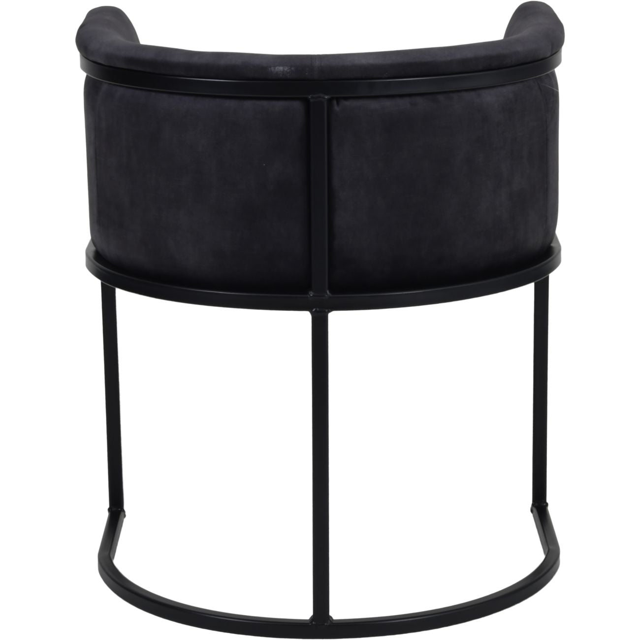 Exquisite Tub Dining Chair Coal Velvet