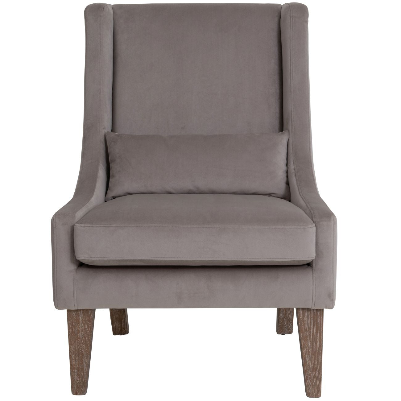 Benson Natural Stone Velvet Occasional Chair