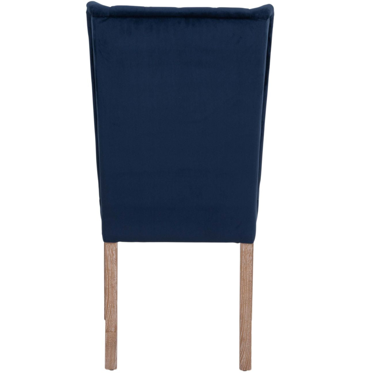 Pair of Richmond Navy Blue Velvet Buttonback Dining Chair