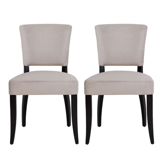 Pair of Calico Classic Natural Dining Chairs