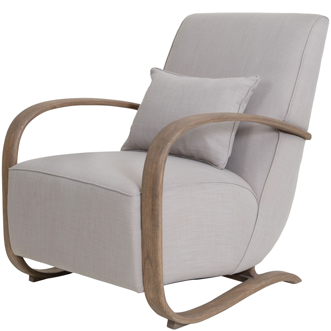 Elmsley Upholstered Beechwood Armchair