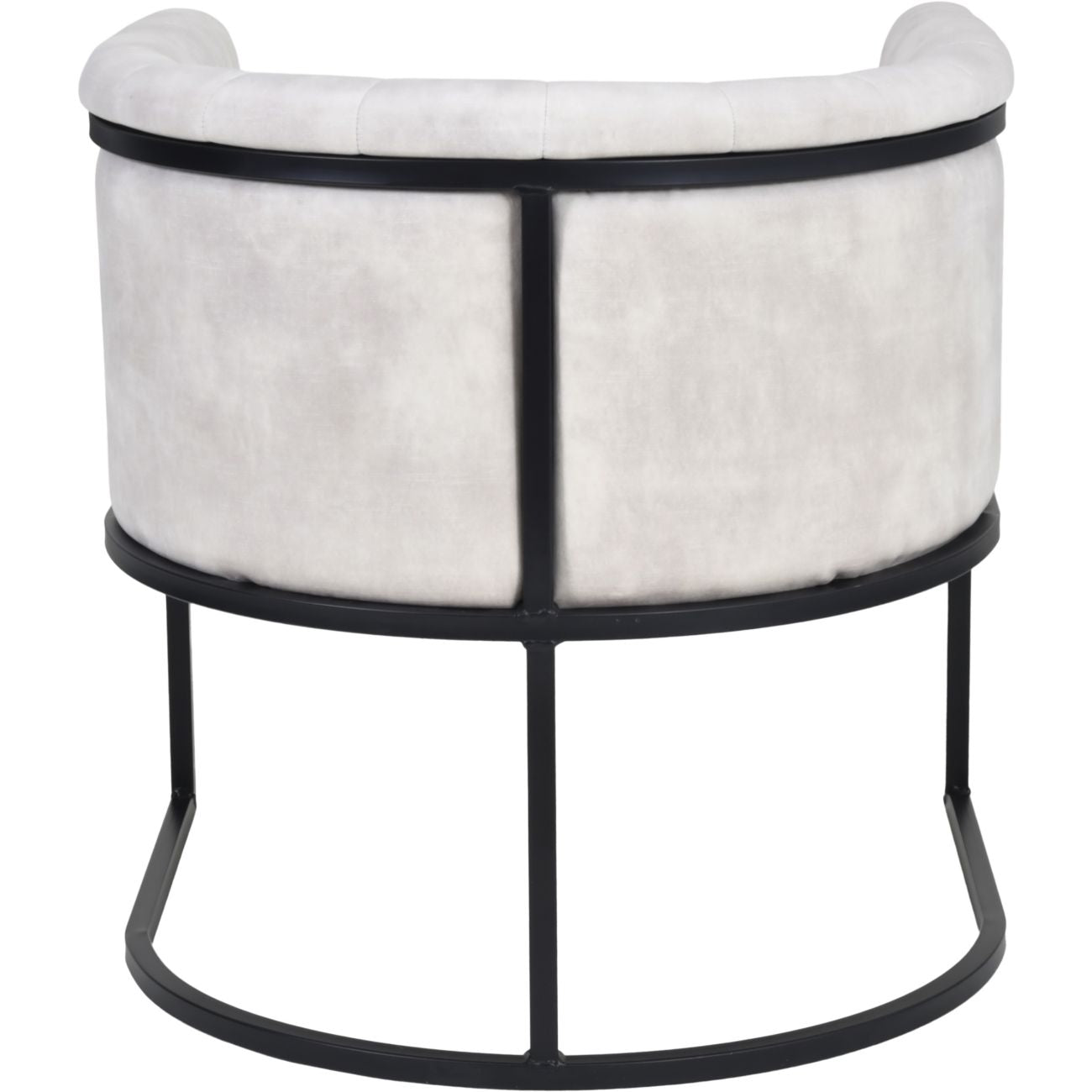 Enigma Club Chair Ivory Velvet