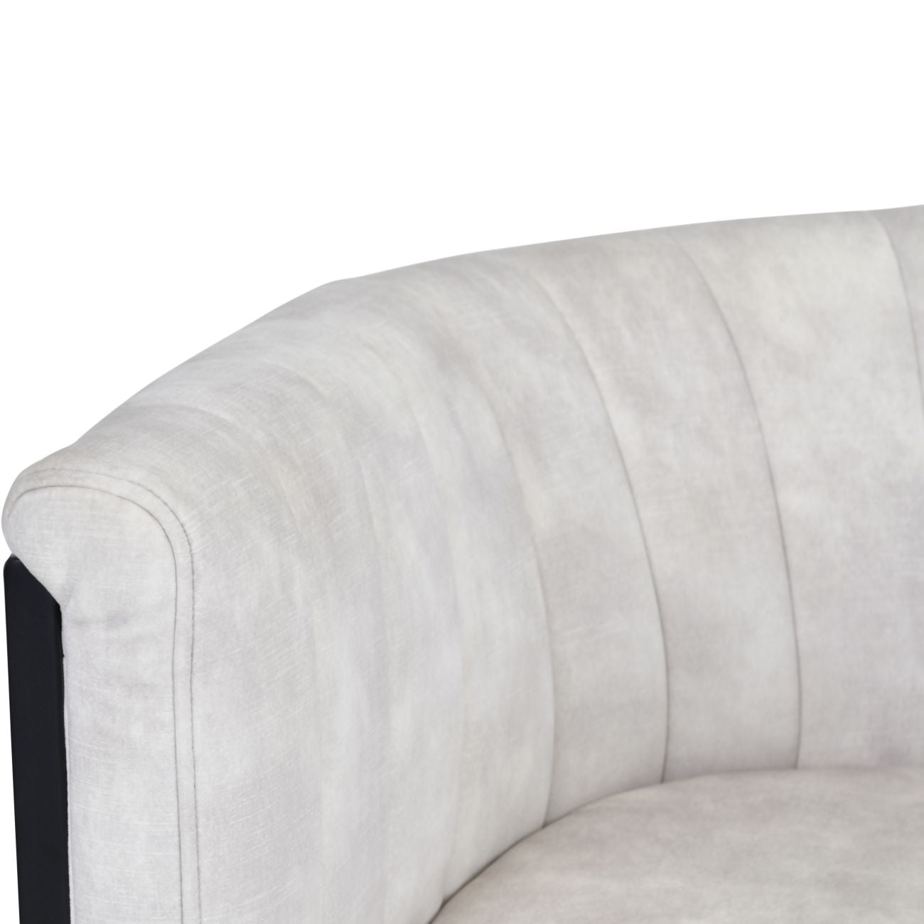 Enigma Club Chair Ivory Velvet