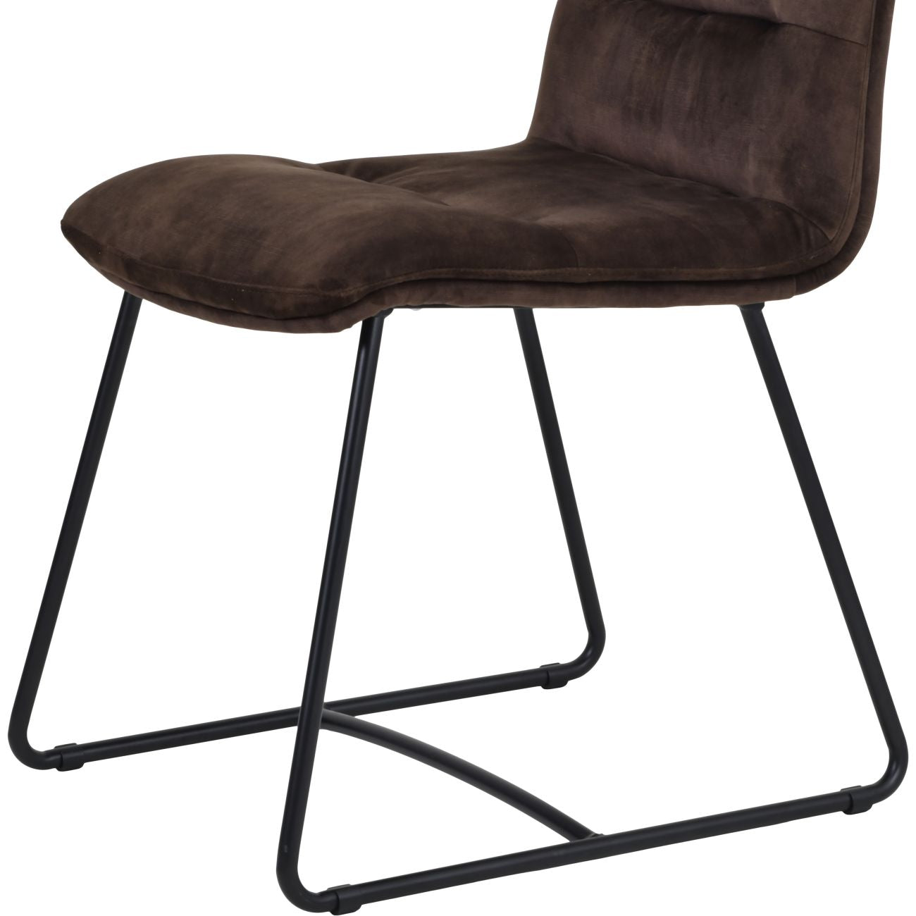 Richmond Dining Chair Chocolate Velvet