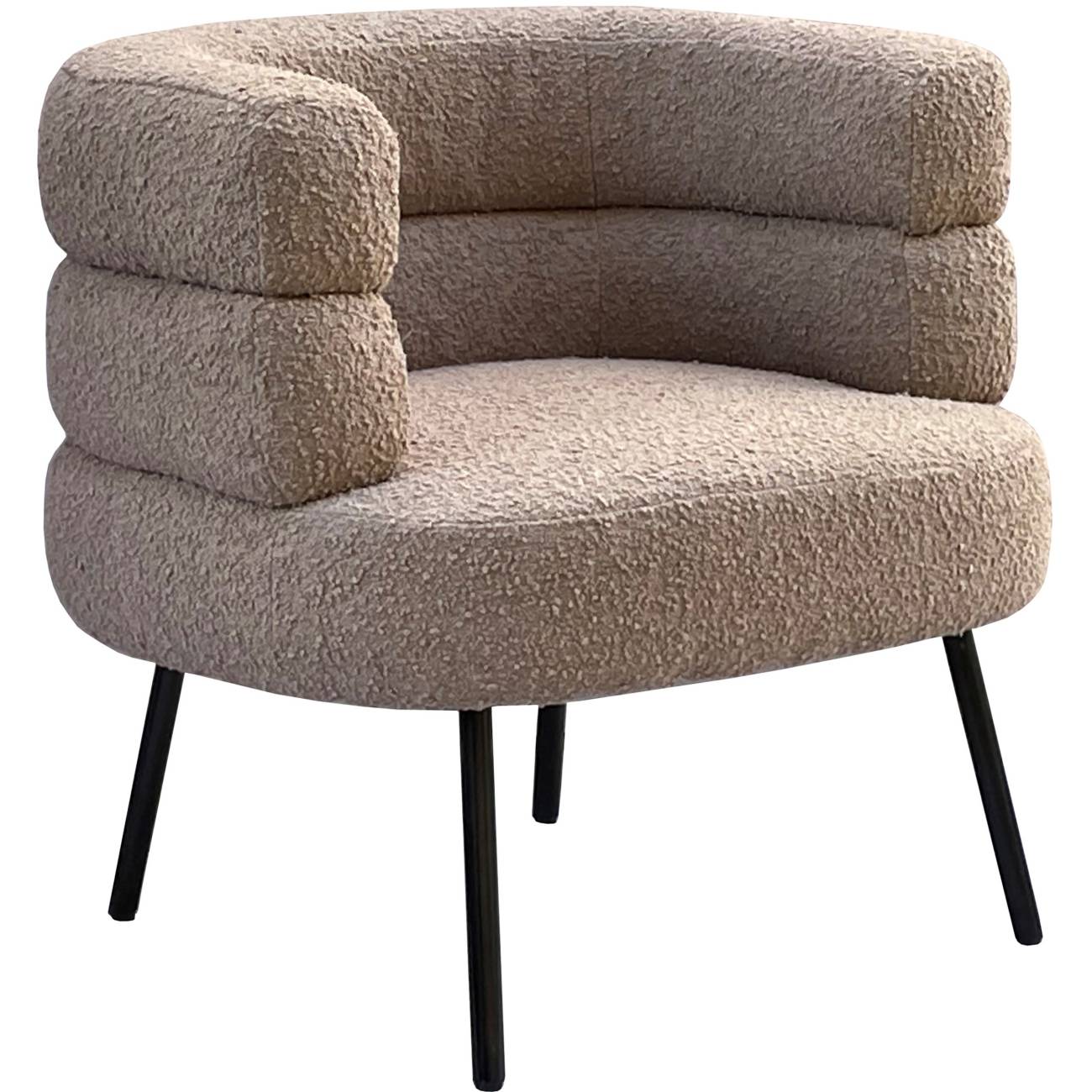 Skye Occasional Chair in Boucle Taupe