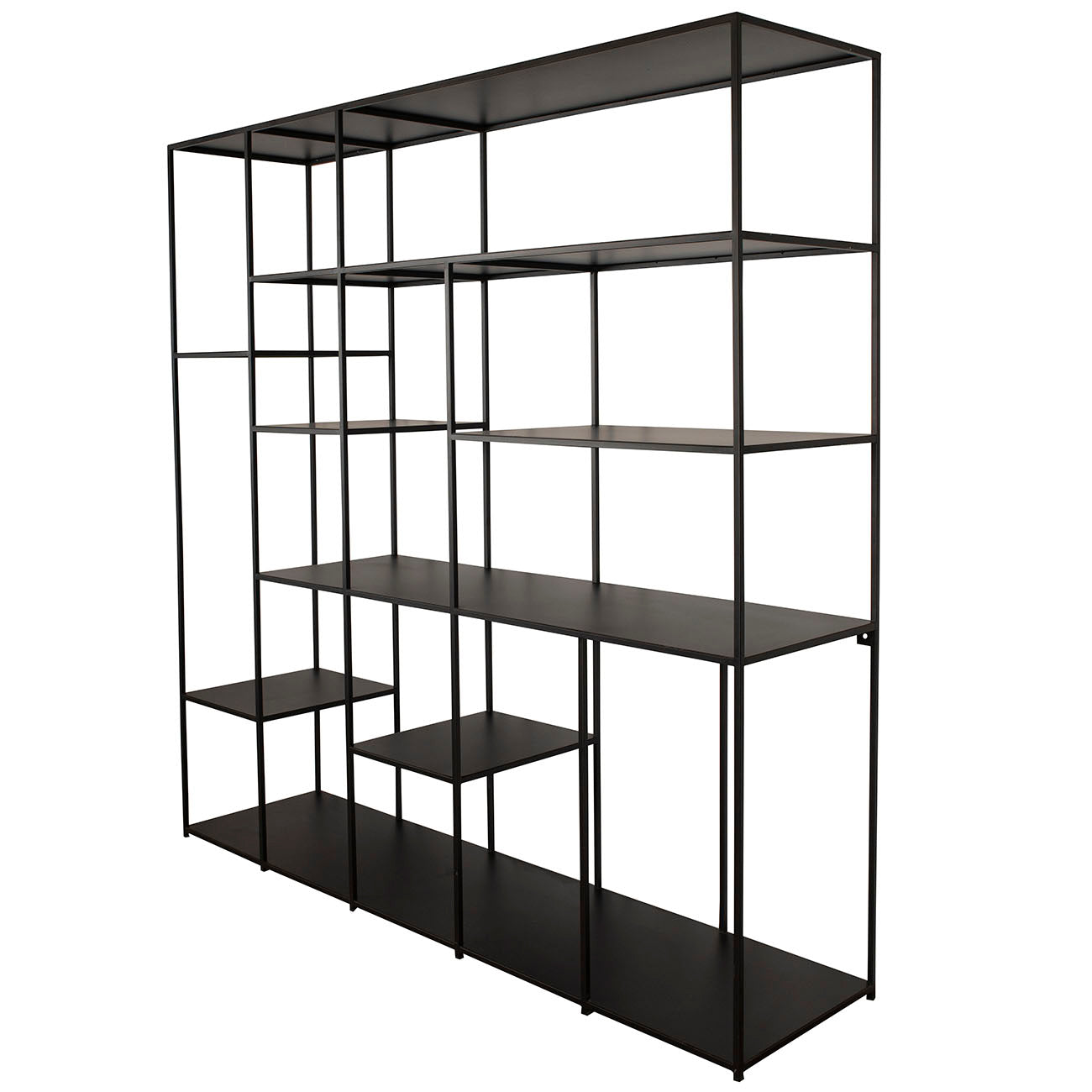 Shoreditch Black XXL Metal Modular Shelving Unit