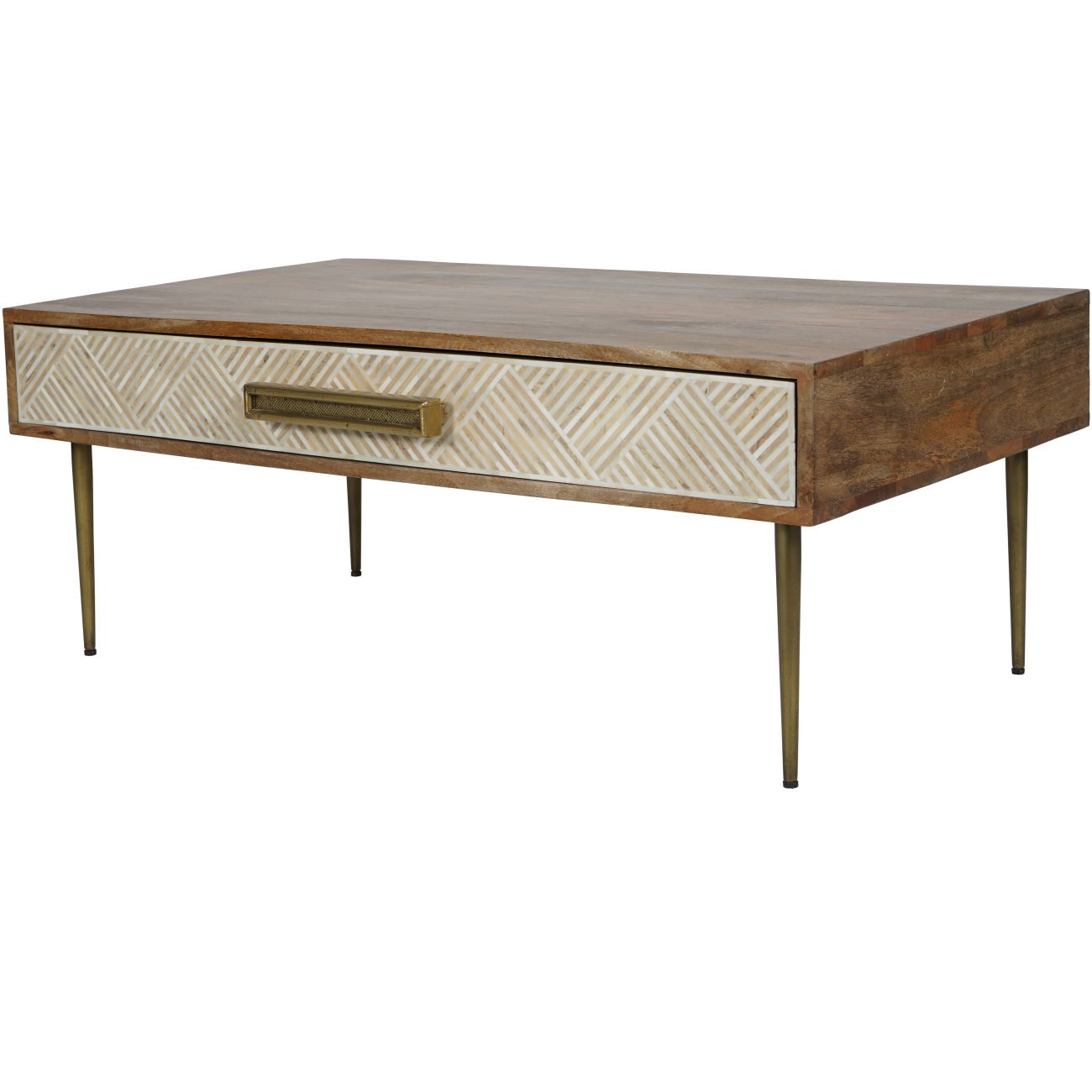 Linden Bone and Mango wood Coffee Table