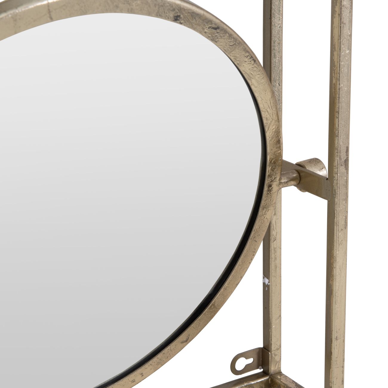 Champagne Mirror Set In Frame 36x8x100cm