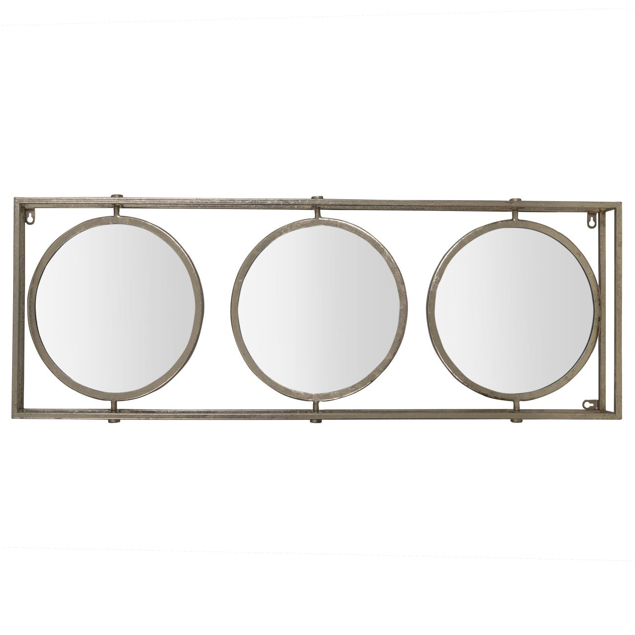 Champagne Mirror Set In Frame 36x8x100cm