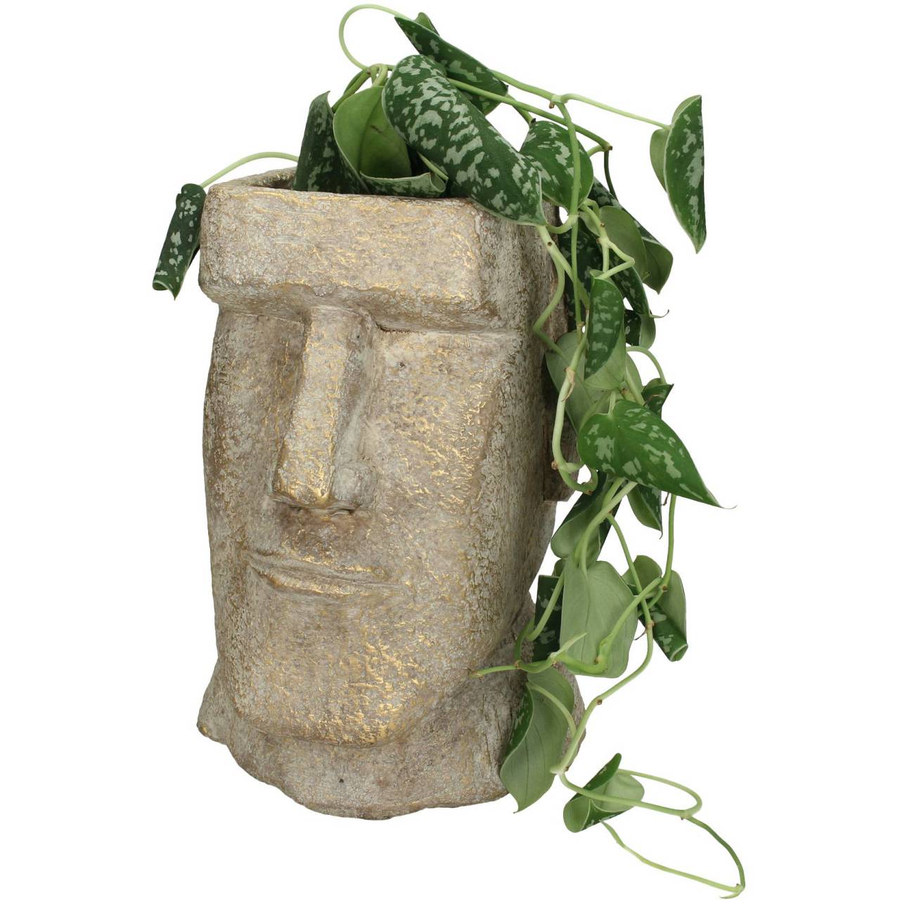 Easter Island Gold Head Planter Small 23cm