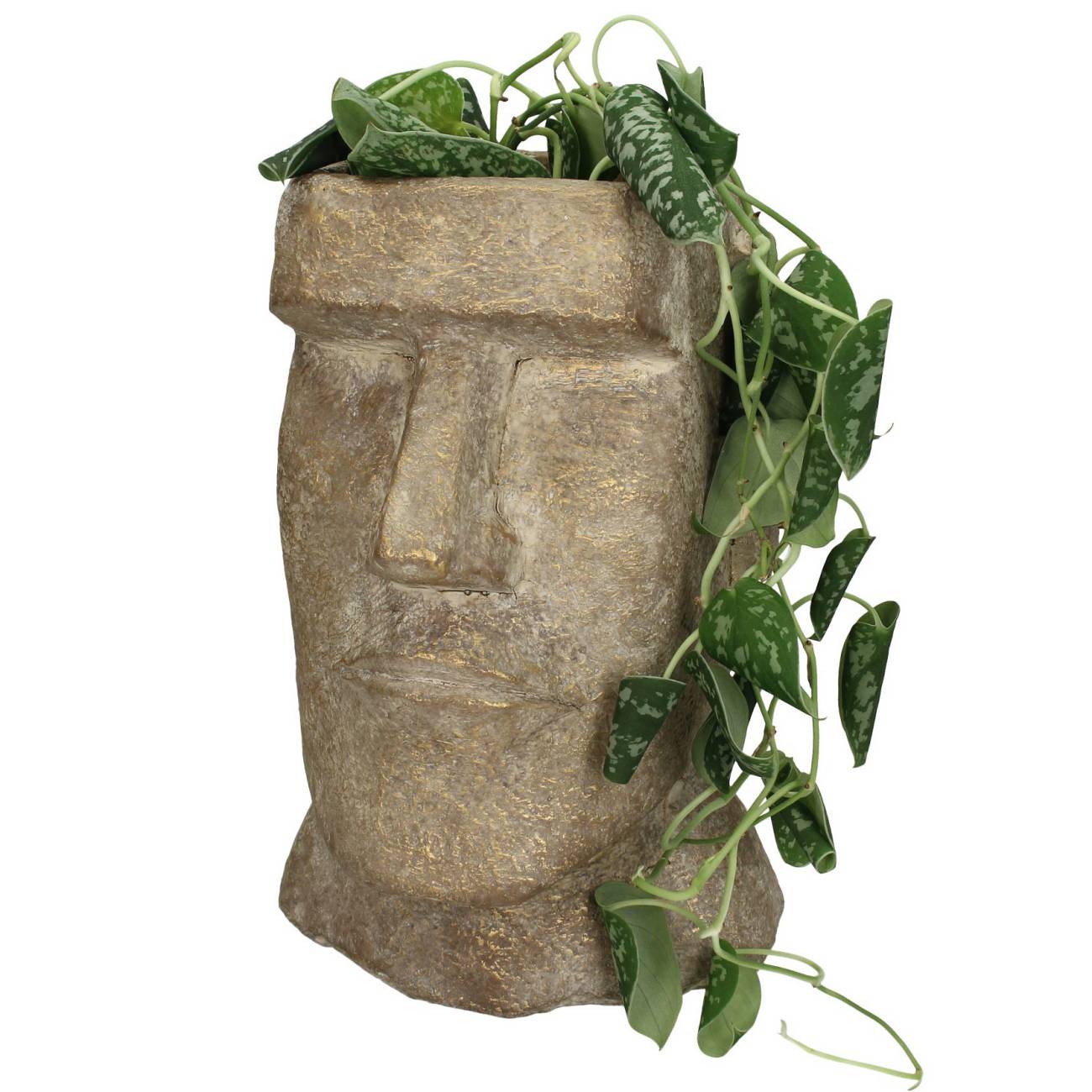 Easter Island Gold Head Planter Large 28cm